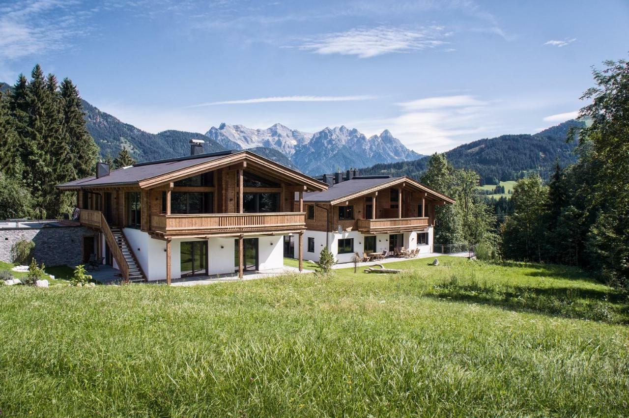 Zeitfrei Chalet Apartments Fieberbrunn Exterior foto
