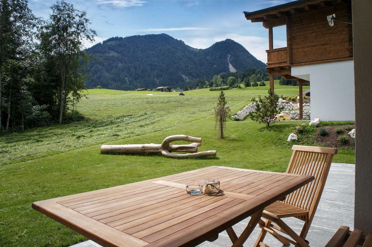 Zeitfrei Chalet Apartments Fieberbrunn Exterior foto